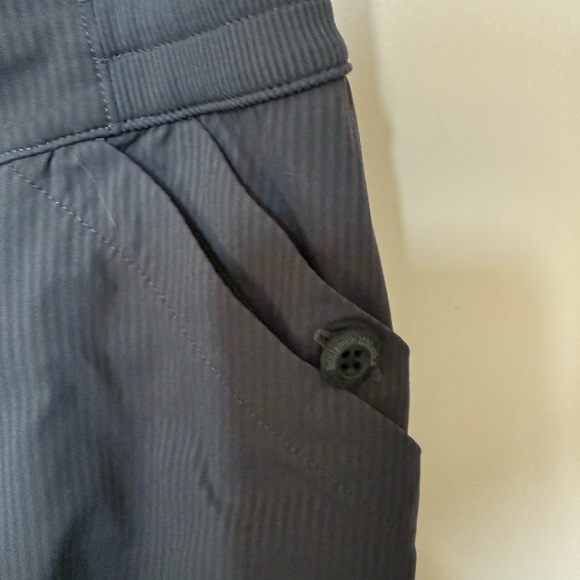 [6] Lululemon Unlined Studio Gray Capri’s - Picture 2 of 11